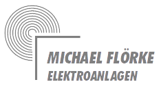 Firmenlogo "Michael Flörke Elektroanlagen" grau
